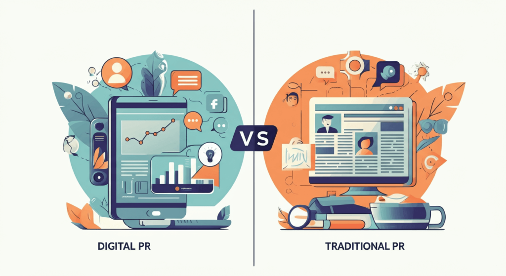 What Makes Digital PR Different From Traditional PR?