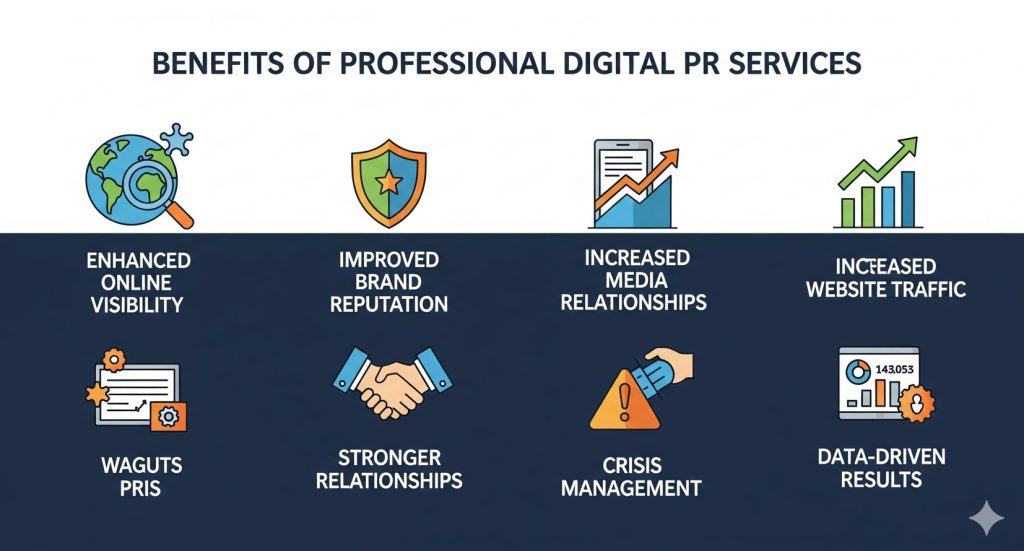 Benefits of Professional Digital PR Services