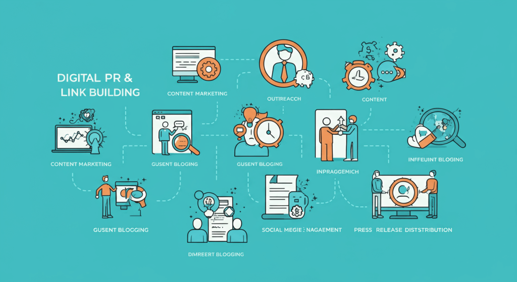 Types of Digital PR and Link Building Strategies