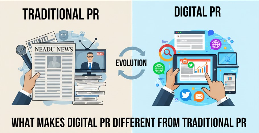 What Makes Digital PR Different from Traditional PR